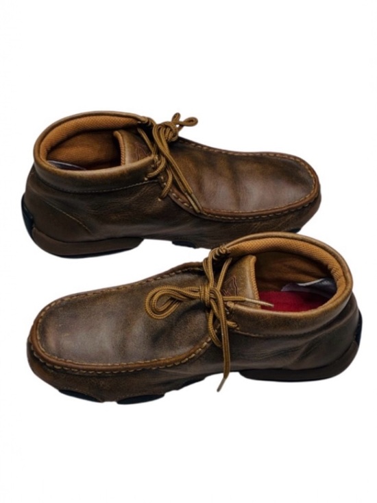 Twisted X Other - Twisted X WDM0001 Leather Chukka Driving Moc Boots Men’s 7.5 Brown EUC